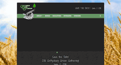 Desktop Screenshot of gettysburggreengathering.com